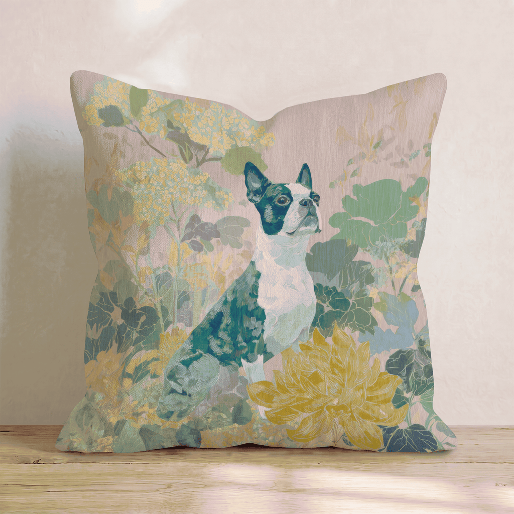 The Little Gentleman Throw Pillow - Hillcroft Home