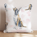 The Noble Boxer Throw Pillow - Hillcroft Home
