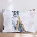 The Noble Boxer Throw Pillow - Hillcroft Home
