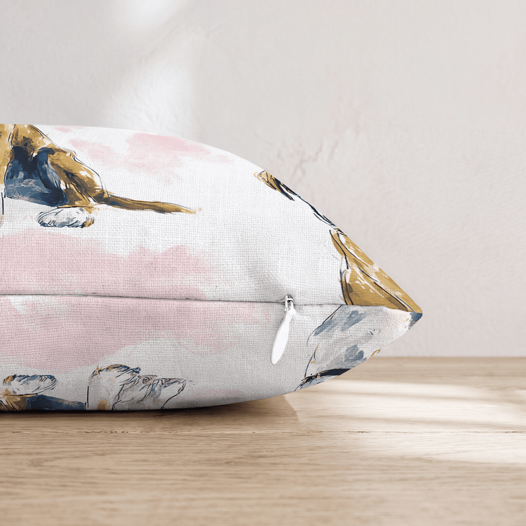 The Noble Boxer Throw Pillow - Hillcroft Home