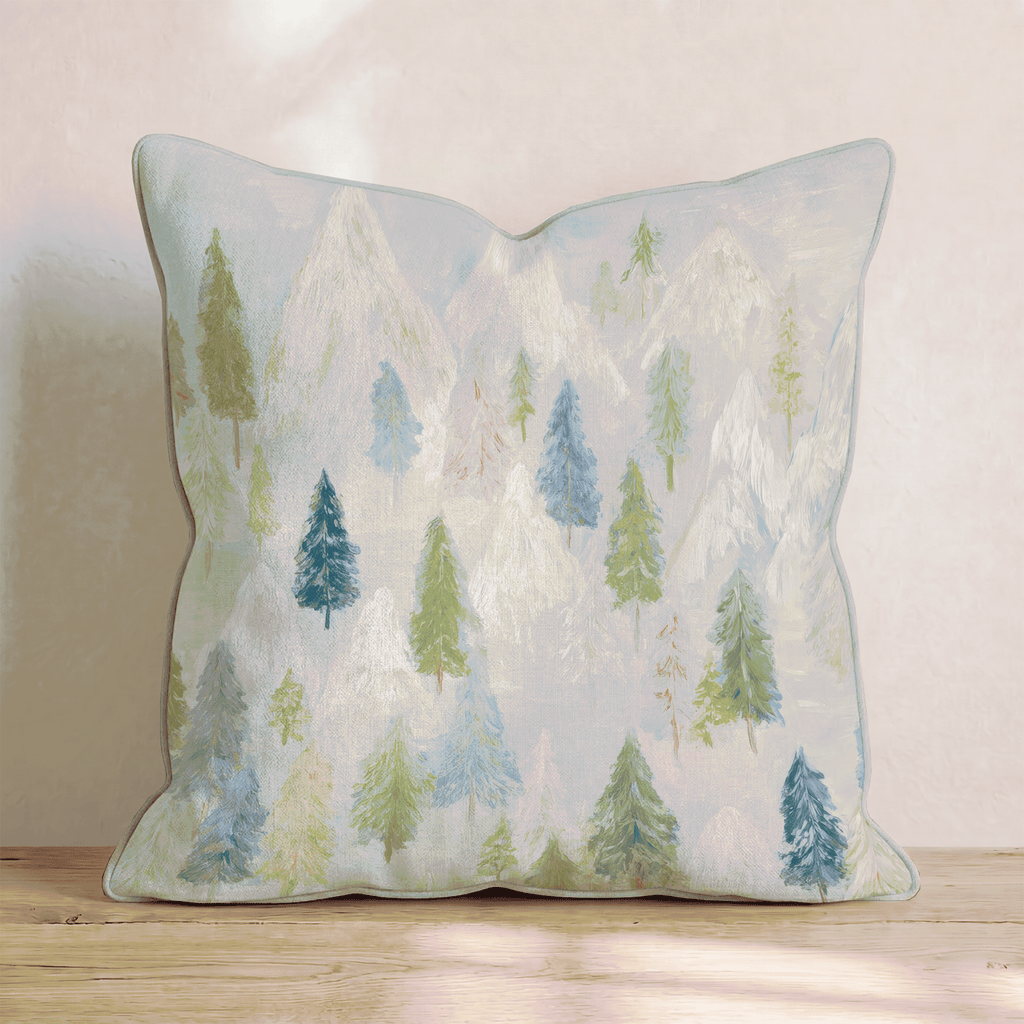 The Peaks Throw Pillow - Hillcroft Home