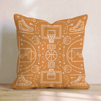 The Playbook Throw Pillow - Hillcroft Home