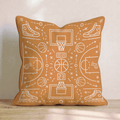 The Playbook Throw Pillow - Hillcroft Home