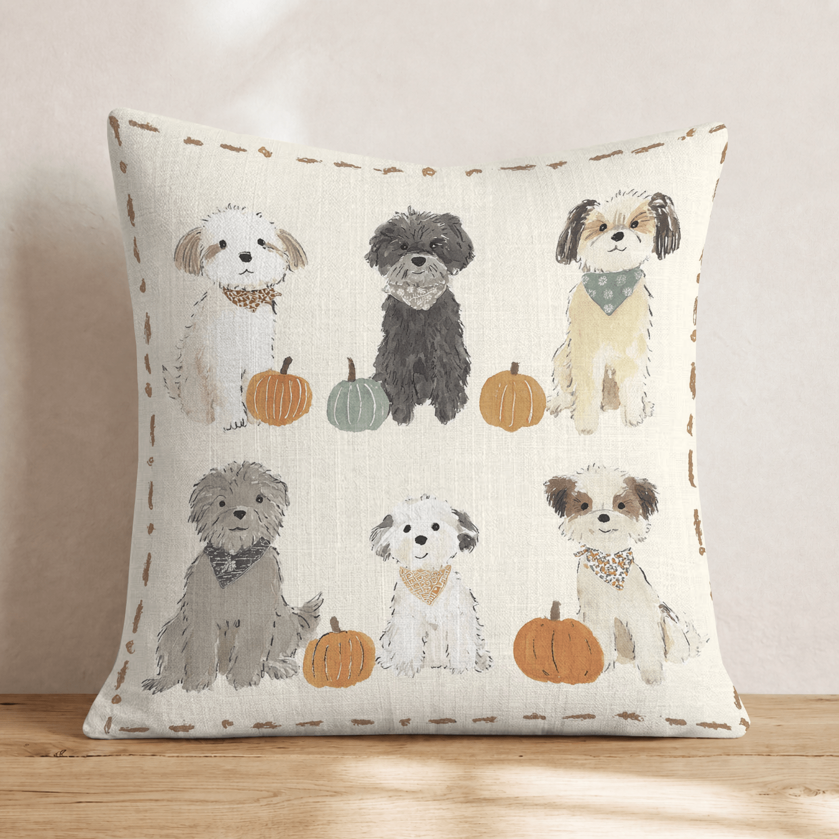 The Pumpkin Patch Throw Pillow - Hillcroft Home