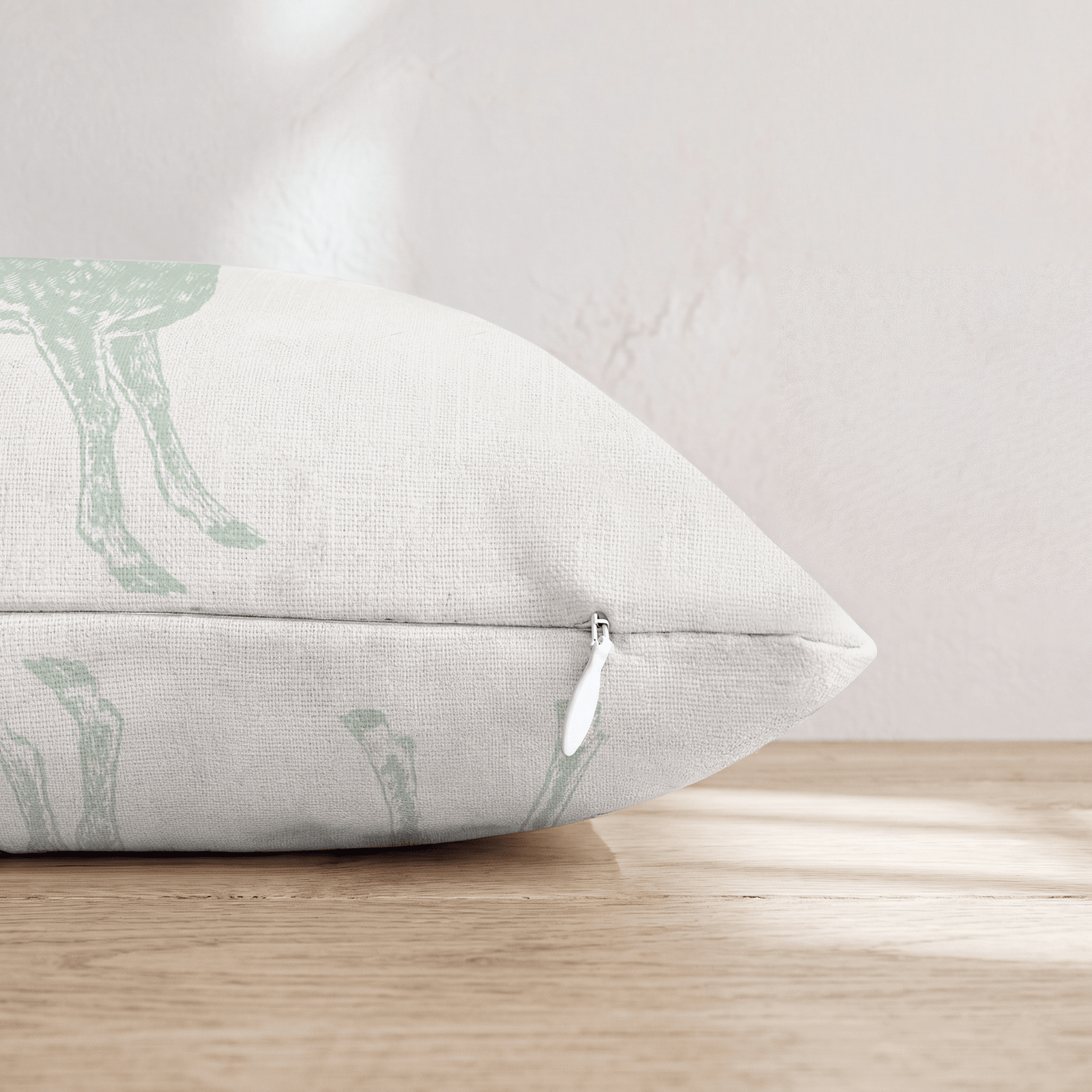 The Quiet Deer Throw Pillow - Hillcroft Home