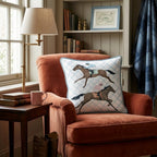 The Races Throw Pillow - Hillcroft Home