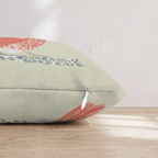 The Red Bird Throw Pillow - Hillcroft Home
