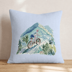 The Ride Throw Pillow - Hillcroft Home