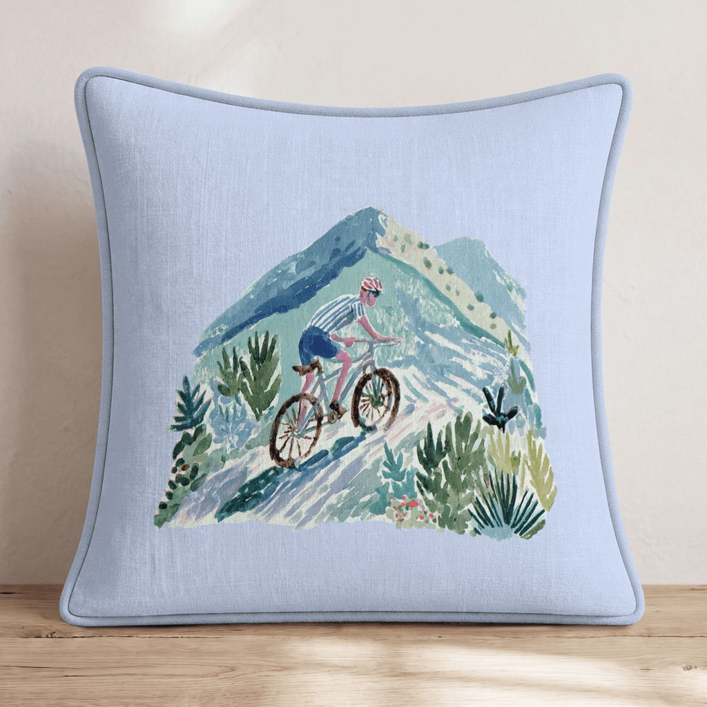 The Ride Throw Pillow - Hillcroft Home