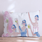 The Wedding Party Throw Pillow - Hillcroft Home