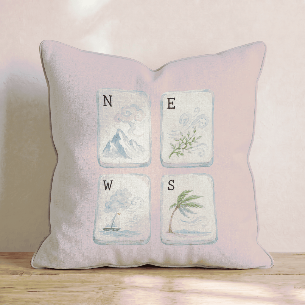 The Winds Throw Pillow - Hillcroft Home