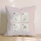 The Winds Throw Pillow - Hillcroft Home