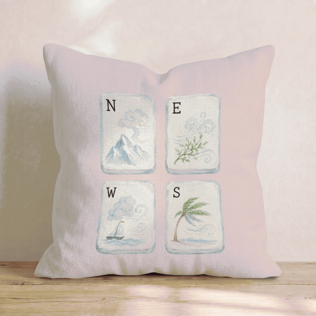 The Winds Throw Pillow - Hillcroft Home