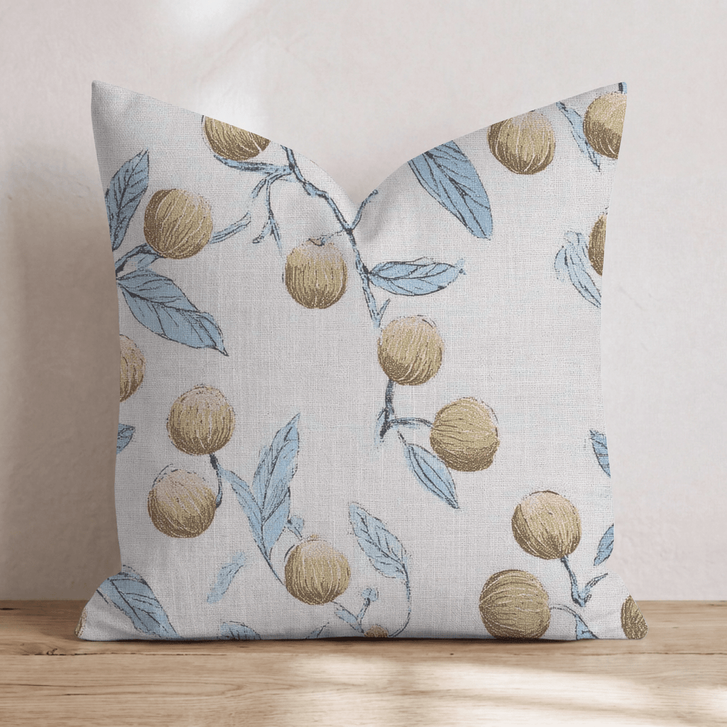 Thin Branch Sketch Throw Pillow - Hillcroft Home