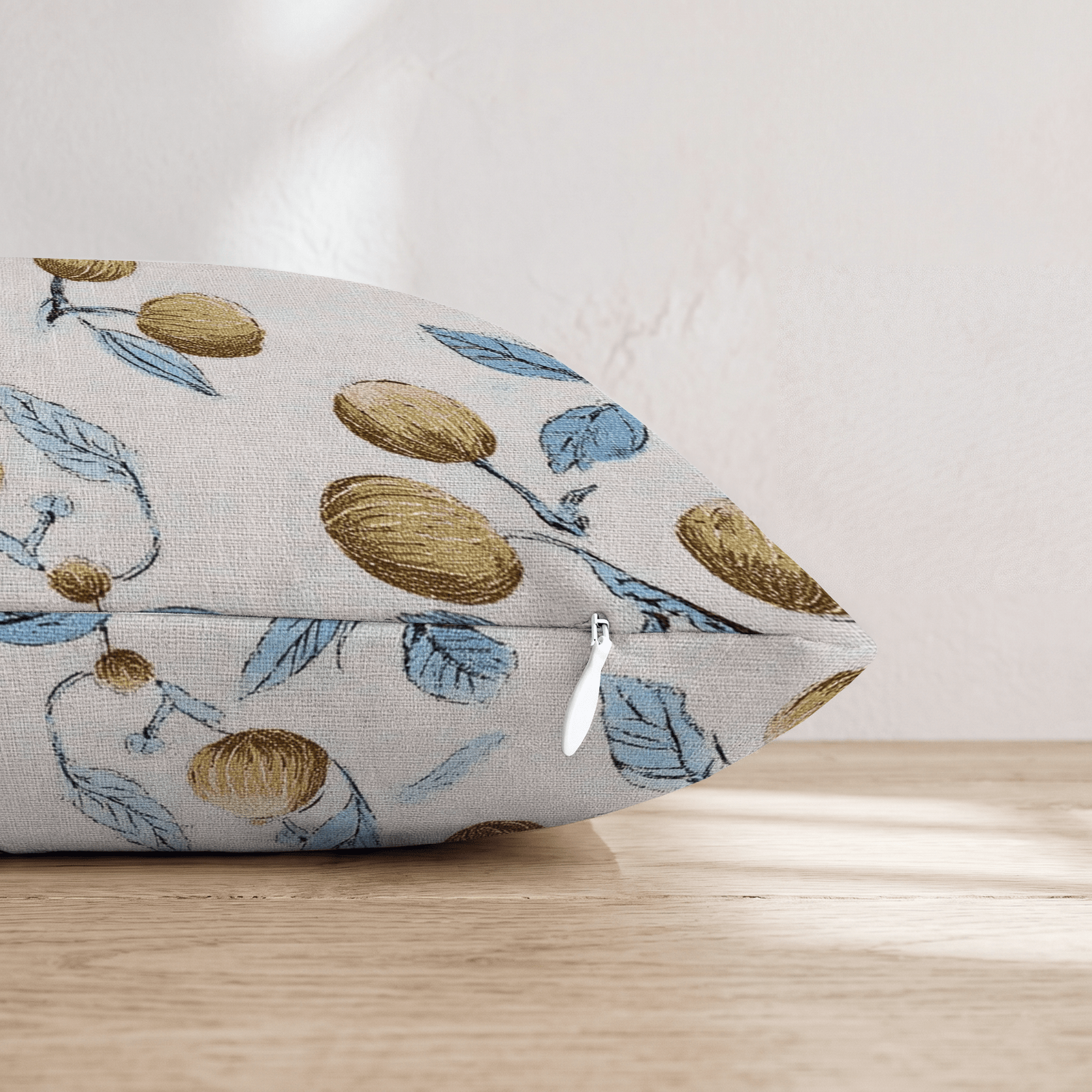 Thin Branch Sketch Throw Pillow - Hillcroft Home