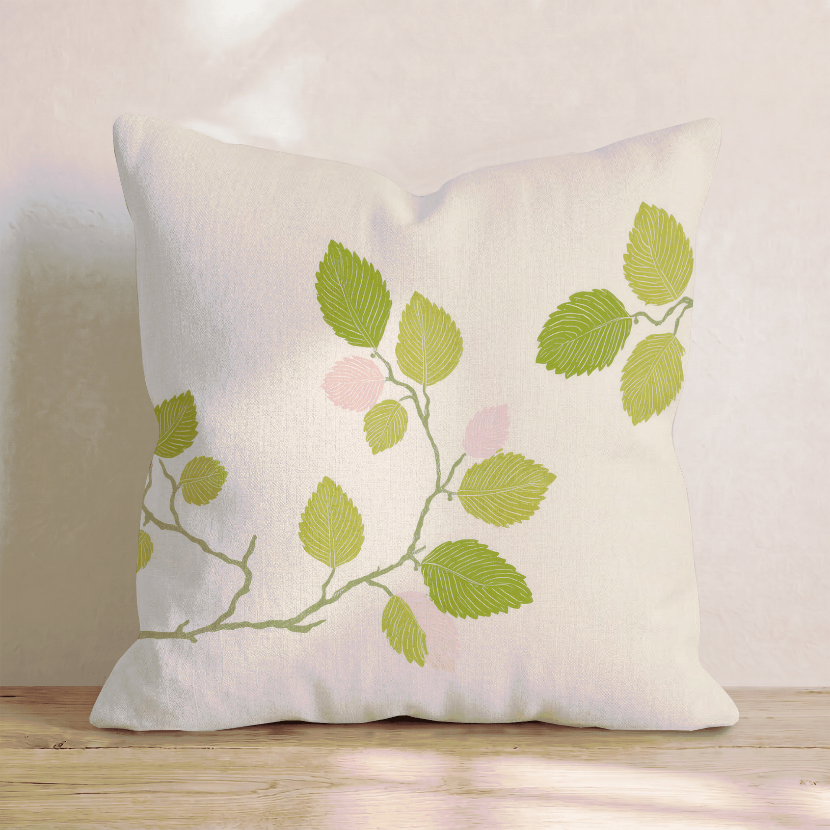 Thin Branches Throw Pillow - Hillcroft Home