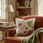Thistle Seed Study Throw Pillow - Hillcroft Home