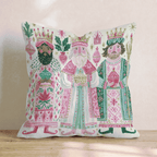 Three Kings Procession Throw Pillow - Hillcroft Home