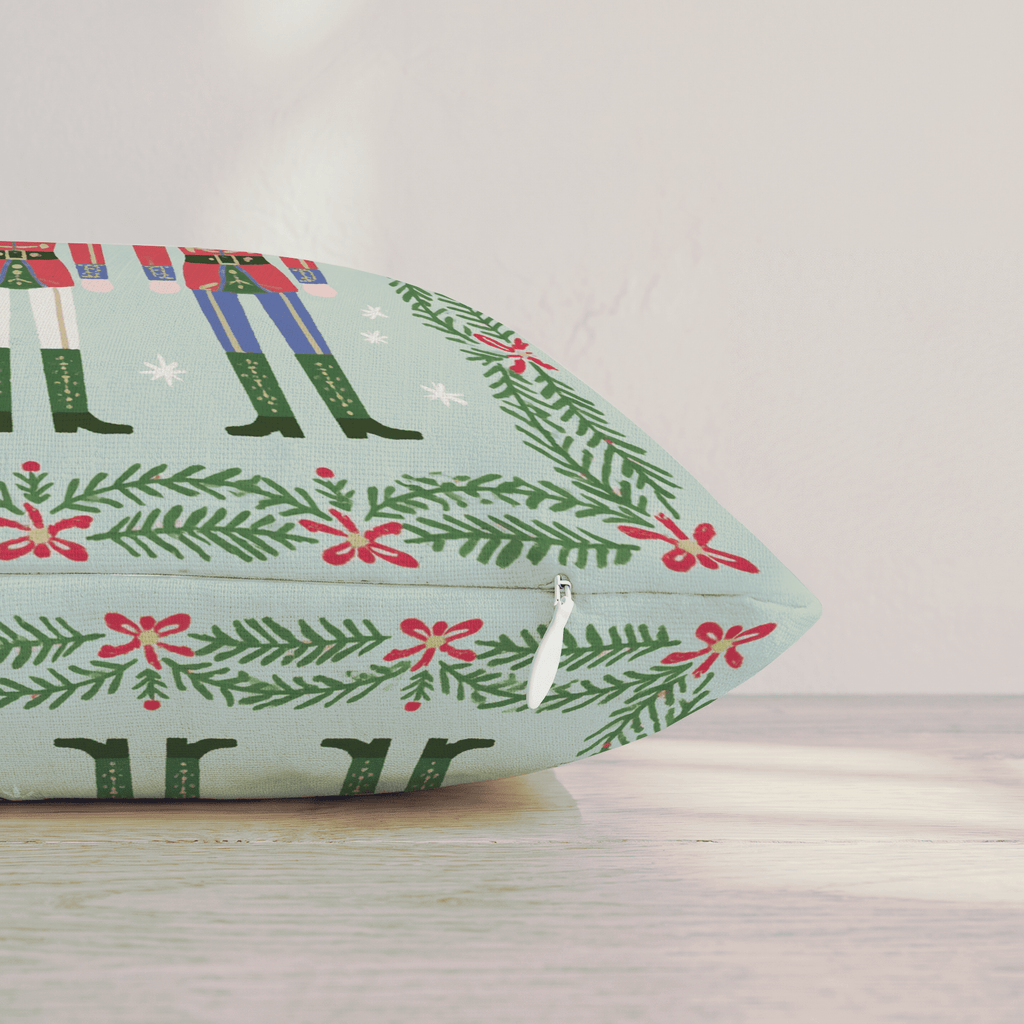 Three Nut Salute Throw Pillow throw pillow - Hillcroft Home