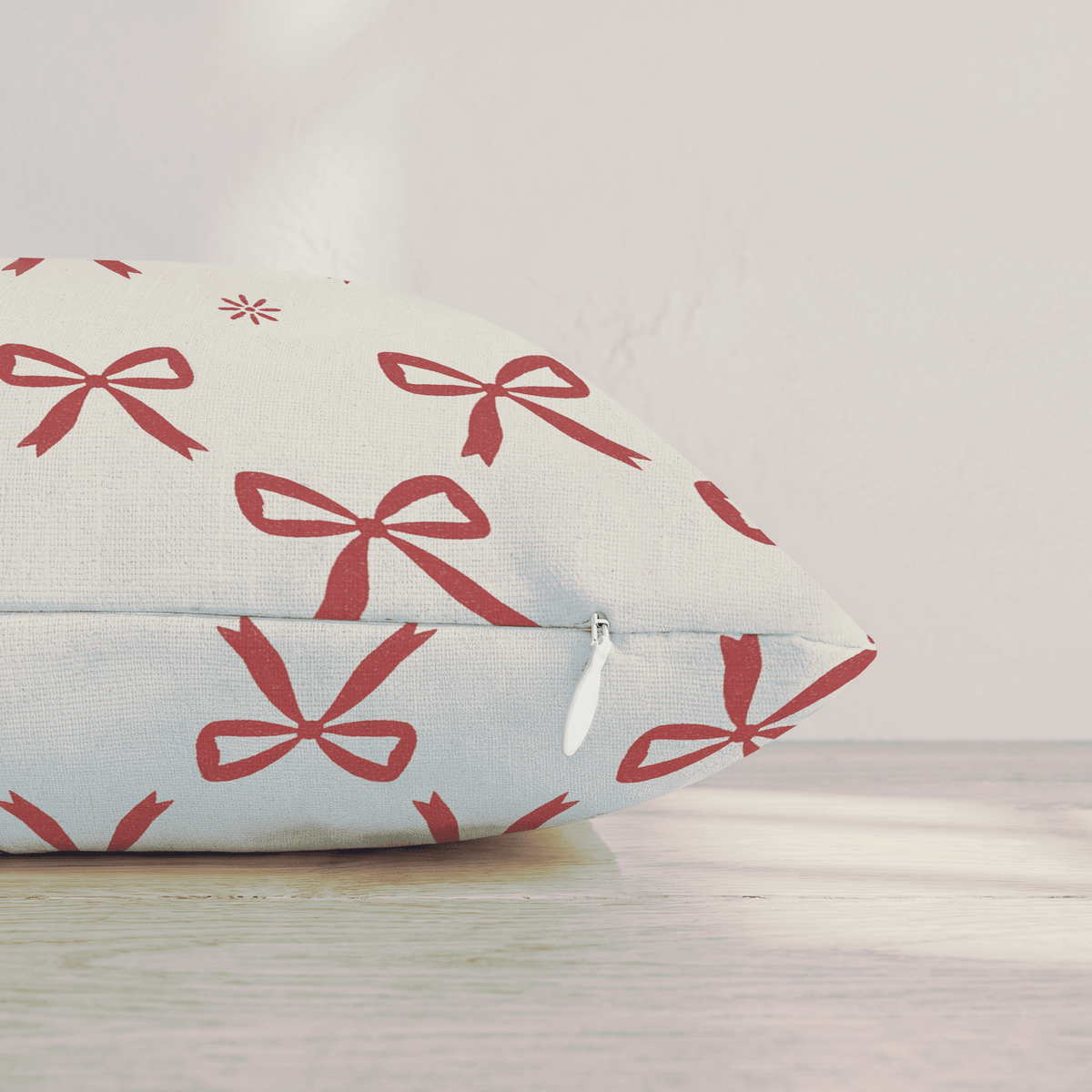Tied with Love Throw Pillow throw pillow - Hillcroft Home