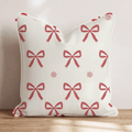 Tied with Love Throw Pillow throw pillow - Hillcroft Home