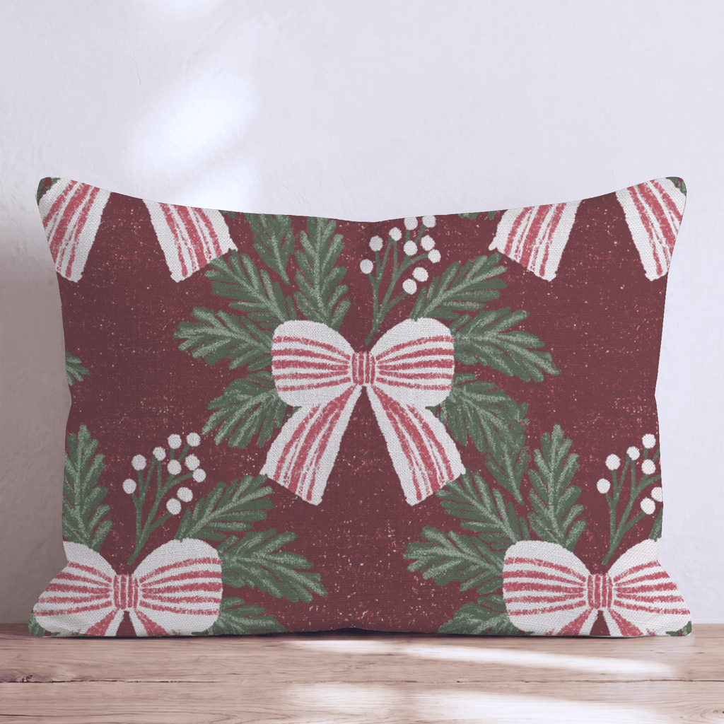 Tied with Tradition Throw Pillow throw pillow - Hillcroft Home