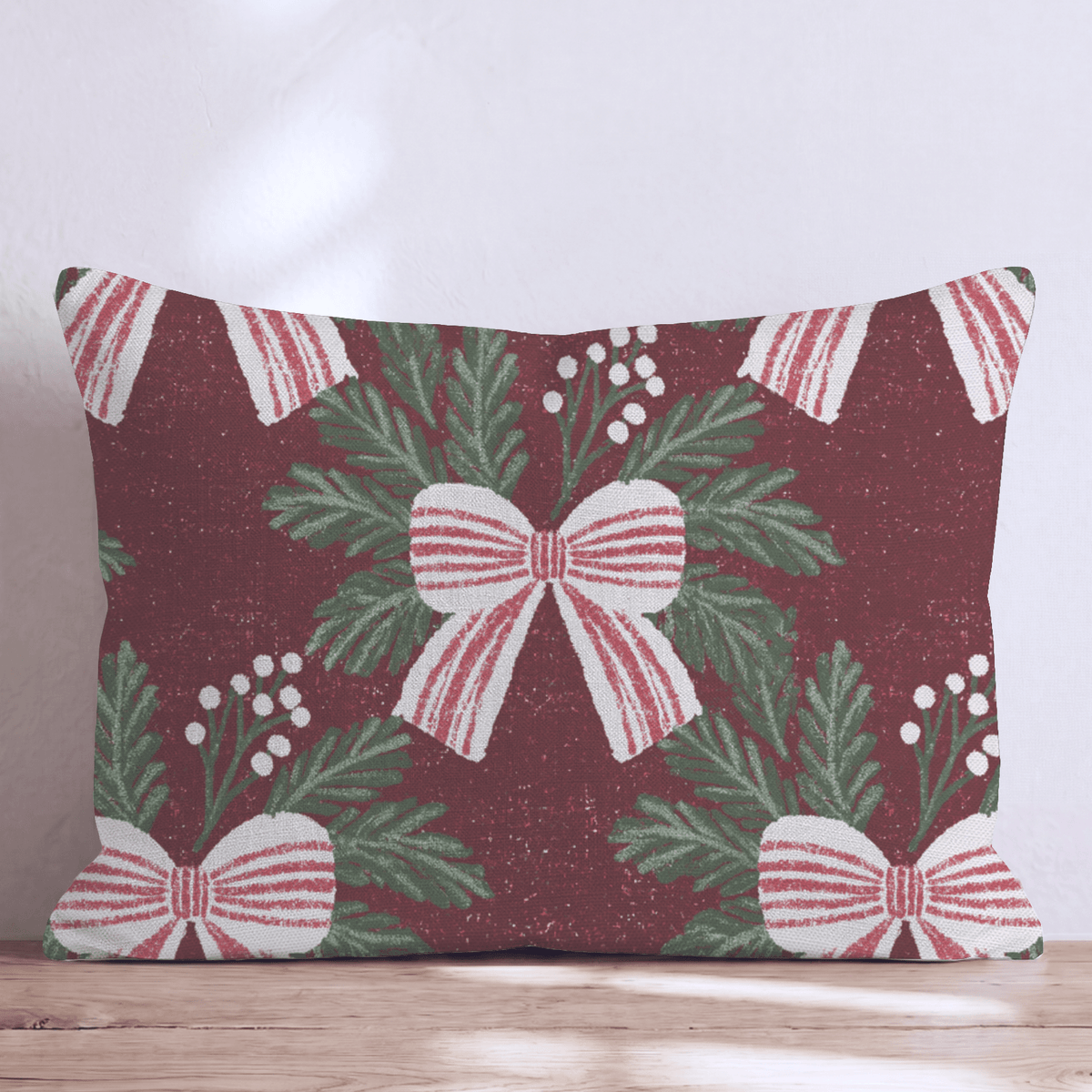 Tied with Tradition Throw Pillow throw pillow - Hillcroft Home