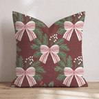 Tied with Tradition Throw Pillow throw pillow - Hillcroft Home
