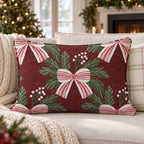 Tied with Tradition Throw Pillow throw pillow - Hillcroft Home
