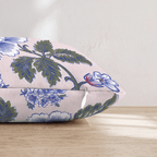 Tiffany Floral Throw Pillow - Hillcroft Home