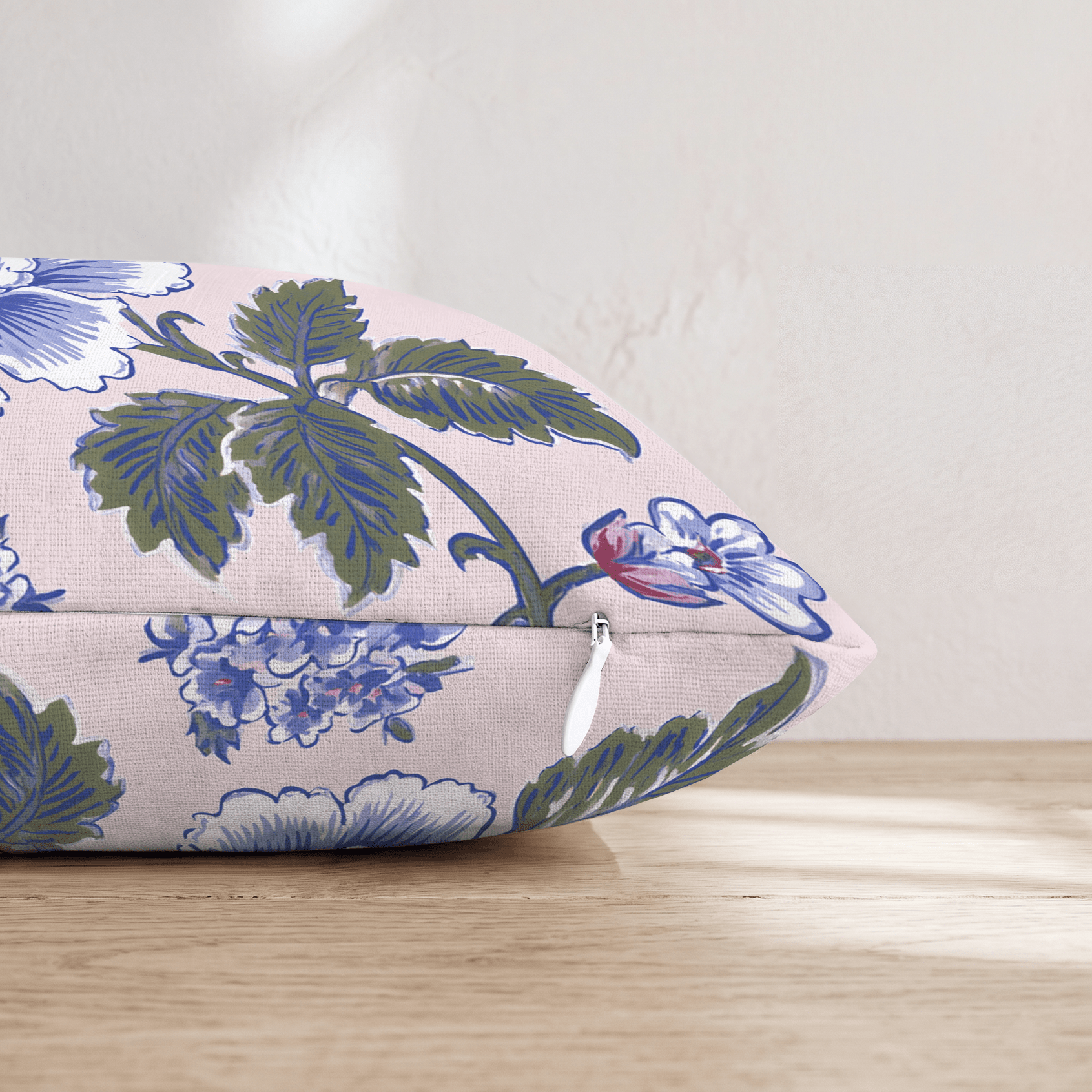 Tiffany Floral Throw Pillow - Hillcroft Home