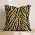 Tiger Fur Texture Throw Pillow - Hillcroft Home