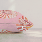 tiger shells Throw Pillow throw pillow - Hillcroft Home