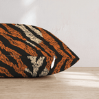 Tiger Stripe Bold Throw Pillow - Hillcroft Home
