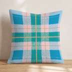 Tinley Tartan Throw Pillow - Hillcroft Home
