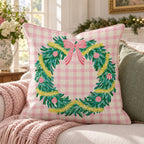 Tinsel Toast Throw Pillow throw pillow - Hillcroft Home
