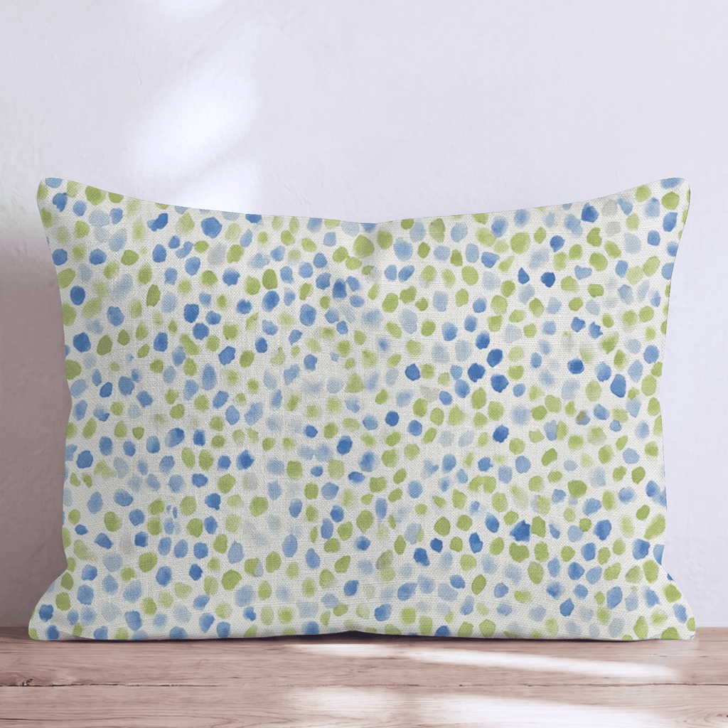 Tiny Swamp Dots Throw Pillow - Hillcroft Home