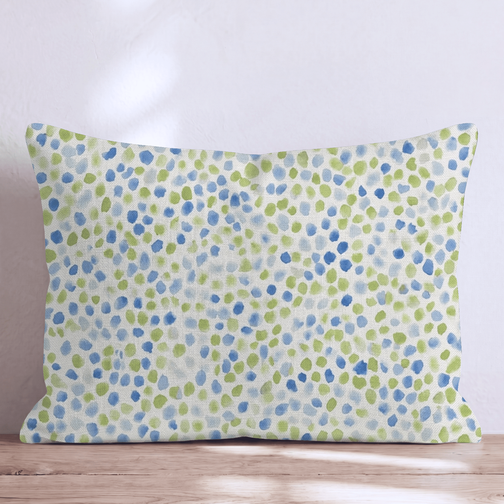 Tiny Swamp Dots Throw Pillow - Hillcroft Home