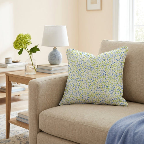 Tiny Swamp Dots Throw Pillow - Hillcroft Home