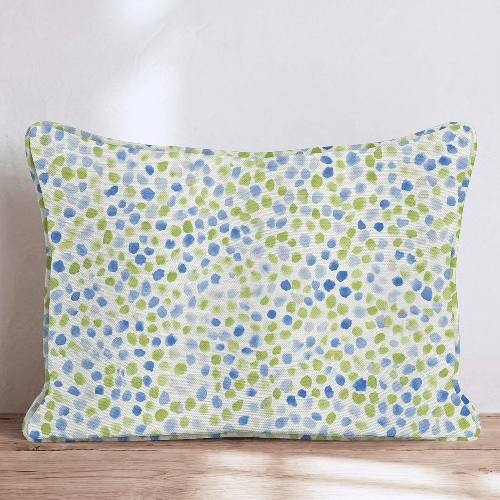 Tiny Swamp Dots Throw Pillow - Hillcroft Home