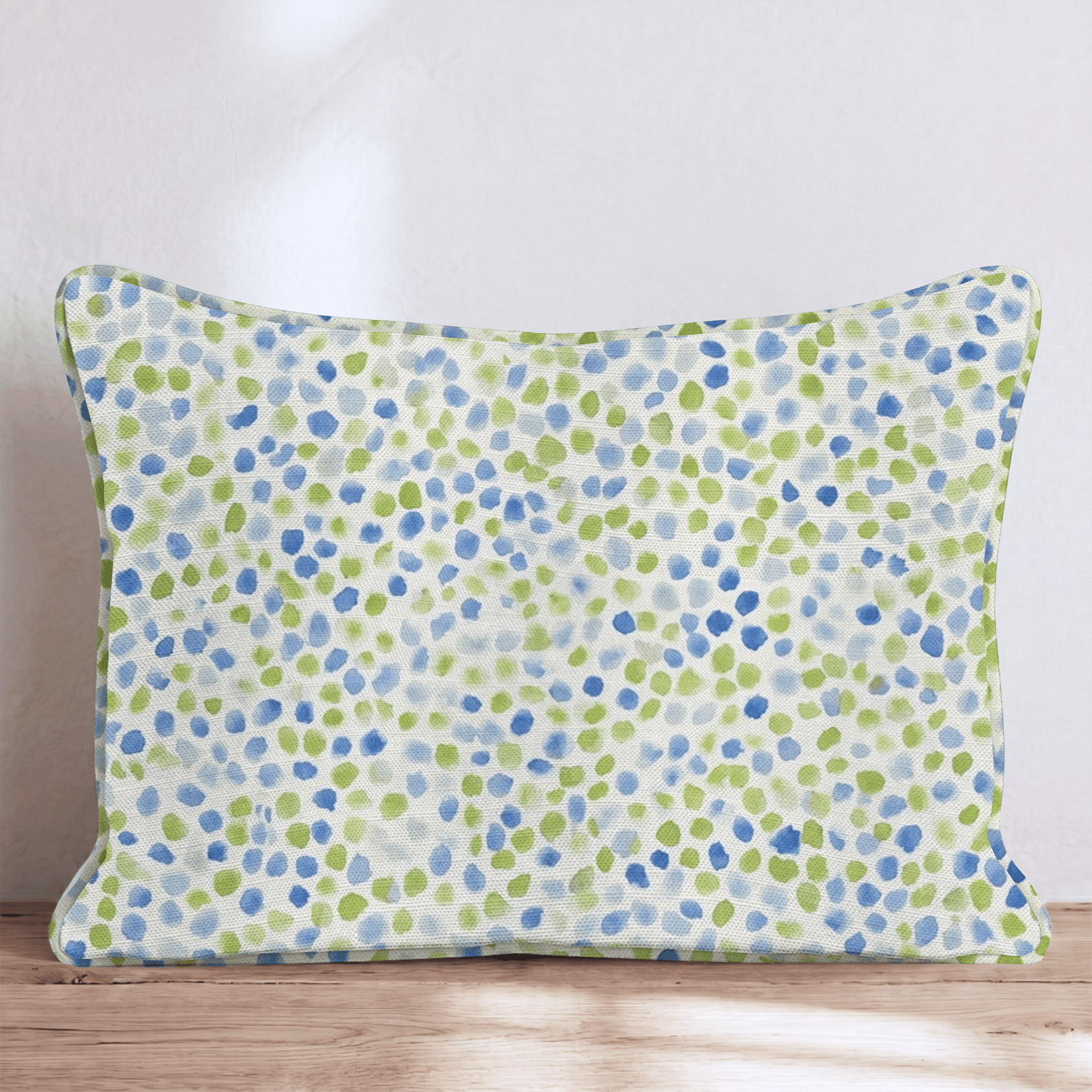 Tiny Swamp Dots Throw Pillow - Hillcroft Home