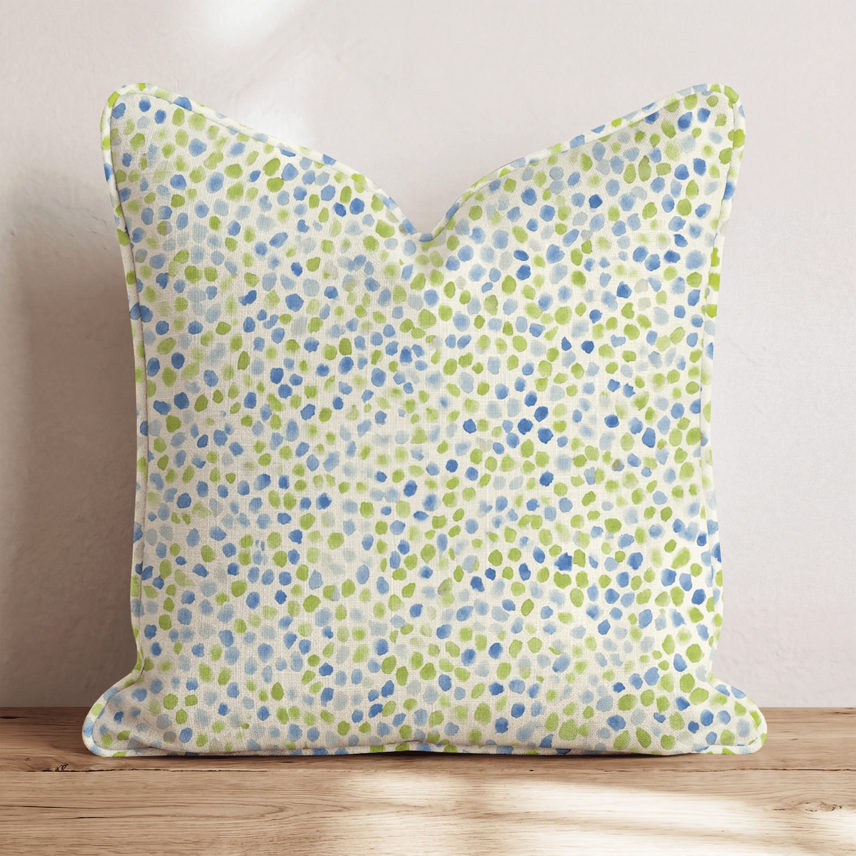 Tiny Swamp Dots Throw Pillow - Hillcroft Home