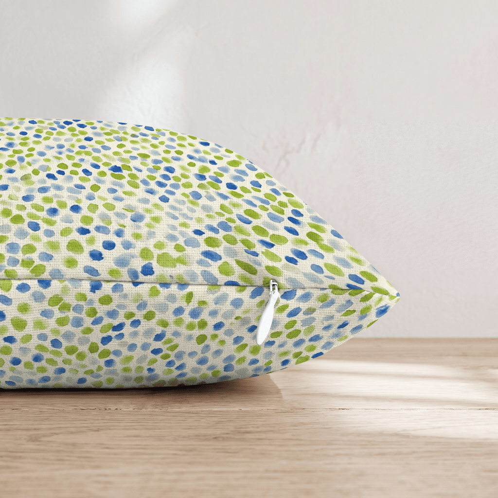 Tiny Swamp Dots Throw Pillow - Hillcroft Home