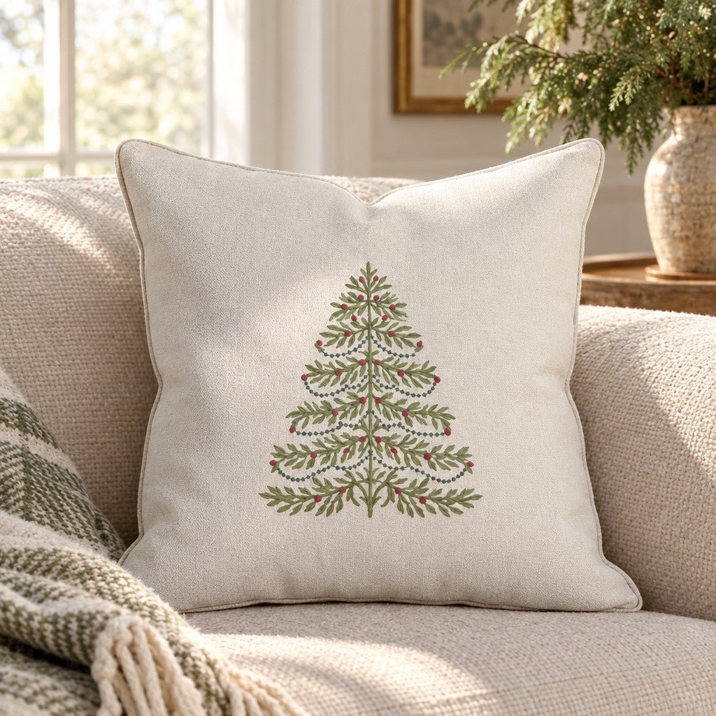 Tiny Tree-sure Throw Pillow throw pillow - Hillcroft Home