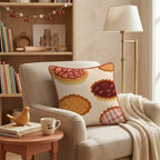 Toasted Pecan Pies Throw Pillow - Hillcroft Home