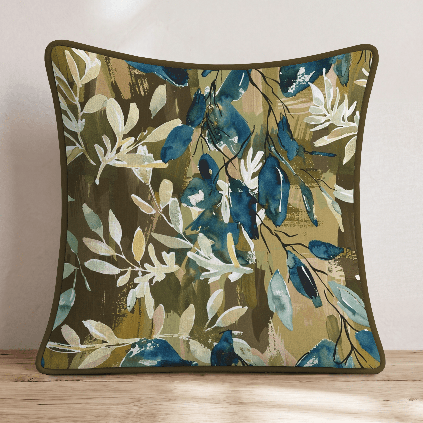 Toffee to a Good Start Throw Pillow - Hillcroft Home