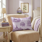 Toile de Paris Throw Pillow - Hillcroft Home