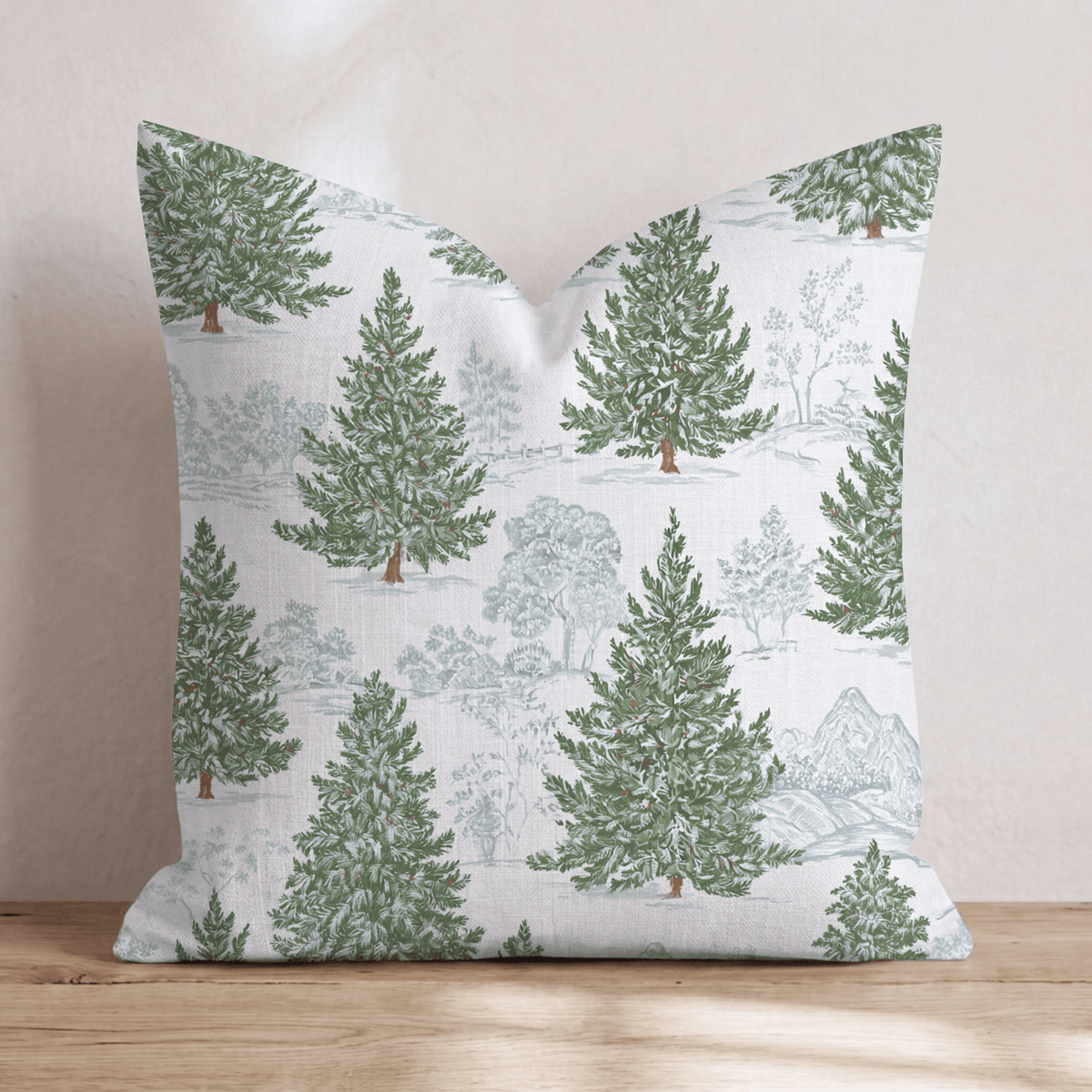 Toile Story Throw Pillow throw pillow - Hillcroft Home