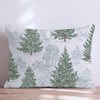 Toile Story Throw Pillow throw pillow - Hillcroft Home