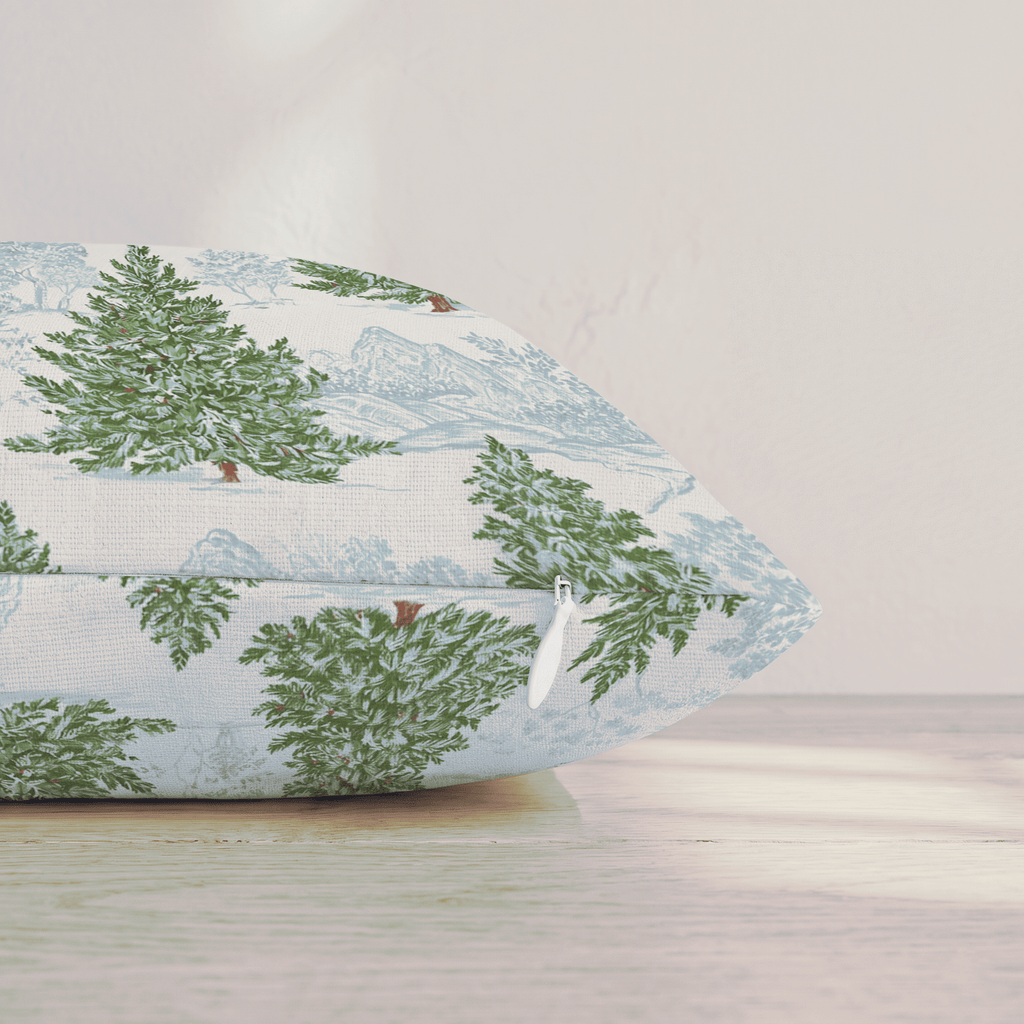 Toile Story Throw Pillow throw pillow - Hillcroft Home